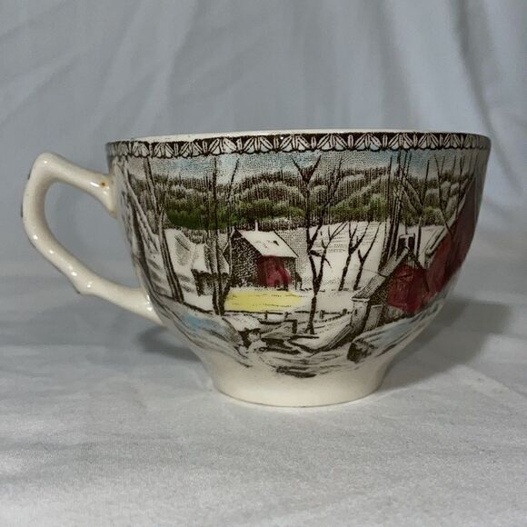 One tea cup the friendly Village by Johnson brothers - Picture 2 of 7